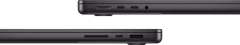 Ноутбук Apple MacBook Pro A3401 M4 Pro 12 core 24Gb SSD512Gb/16 core GPU 14.2" Liquid Retina XDR (3024x1964) Mac OS black WiFi BT Cam (MX2H3HN/A)