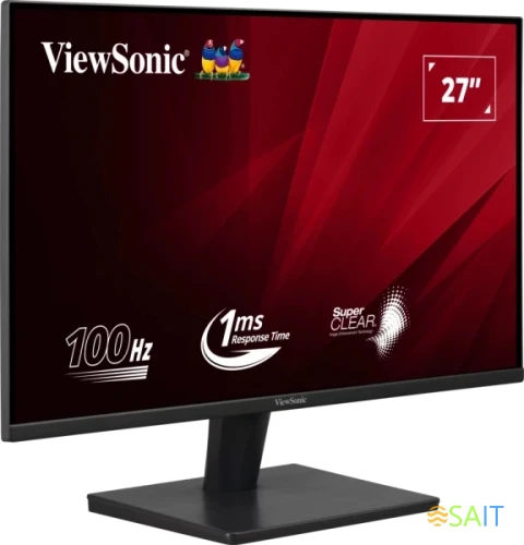 Монитор ViewSonic 27" VA2715-H черный VA LED 16:9 HDMI матовая 250cd 178гр/178гр 1920x1080 100Hz FreeSync VGA FHD 3.6кг