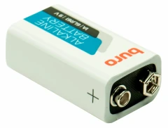 Батарея Buro Alkaline 6LR61 9V (1шт) блистер