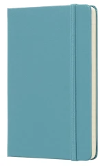Блокнот Moleskine CLASSIC MM710B35 Pocket 90x140мм 192стр. линейка твердая обложка голубой