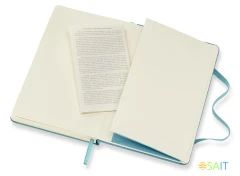 Блокнот Moleskine CLASSIC MM710B35 Pocket 90x140мм 192стр. линейка твердая обложка голубой