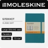 Блокнот Moleskine CLASSIC MM710B35 Pocket 90x140мм 192стр. линейка твердая обложка голубой