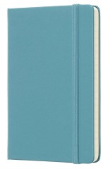 Блокнот Moleskine CLASSIC MM710B35 Pocket 90x140мм 192стр. линейка твердая обложка голубой