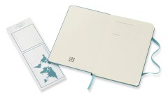 Блокнот Moleskine CLASSIC MM710B35 Pocket 90x140мм 192стр. линейка твердая обложка голубой