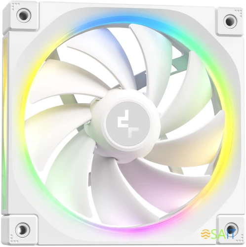 Система водяного охлаждения Deepcool LQ360 Wh ARGB Soc-AM5/AM4/1200/1700/1851 белый 4-pin 32dB Al LCD 350W 1840gr Ret (R-LQ360-WHDSMC-G-1)