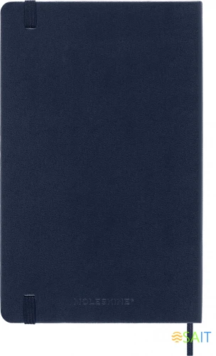 Еженедельник Moleskine ACADEMIC WKNT Large 130х210мм датир.18мес 208стр. синий сапфир