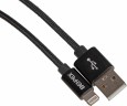 Кабель USB (m)-Lightning (m) 2м черный