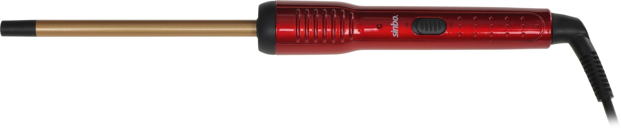 Щипцы Sinbo SHD 7077 30Вт красный/золотистый макс.темп.:200С покрытие:керамическое
