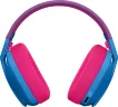Наушники с микрофоном Logitech G435 голубой/розовый накладные BT/Radio оголовье (981-001065)