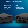 Неттоп IRU 310TLCN i3 1115G4 (3.0) 8Gb SSD256Gb UHDG noOS GbitEth WiFi BT черный (1975166)