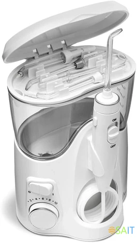 Ирригатор Waterpik WP-160 Ultra Plus импульсн. 7насад. белый