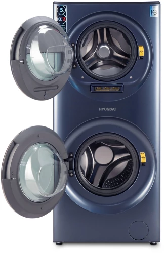 Стиральная машина Hyundai WMD9425 класс: A+++ загр.фронтальная макс.:15кг (с сушкой) темно-синий