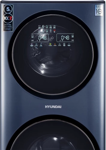 Стиральная машина Hyundai WMD9425 класс: A+++ загр.фронтальная макс.:15кг (с сушкой) темно-синий
