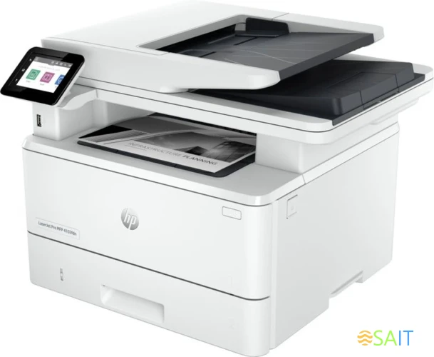 МФУ лазерный HP LaserJet Pro 4103dw (2Z627A) A4 Duplex Net WiFi белый
