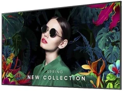 Панель Samsung 43" QM43C черный LED 16:9 DVI HDMI M/M матовая 4000:1 500cd 178гр/178гр 3840x2160 DP RCA Да 4K USB 10кг