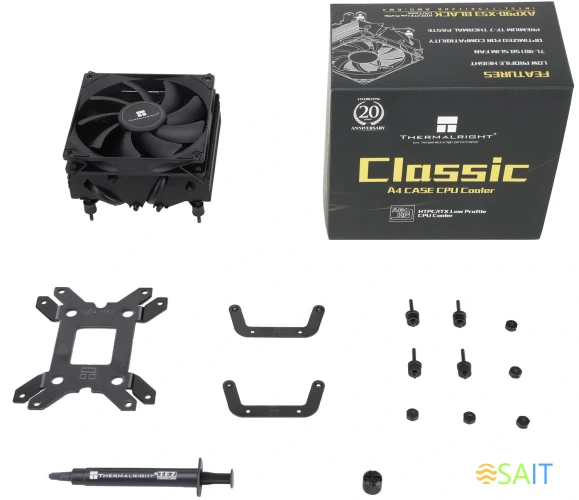 Устройство охлаждения(кулер) Thermalright AXP-90 X53 Soc-AM5/AM4/1200/1700/1851 4-pin 22.4dB Al+Cu 330gr Ret (AXP-90-X53)