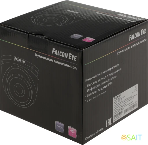 Камера видеонаблюдения IP Falcon Eye FE-IPC-DV5-40pa 2.8-12мм цв. корп.:белый