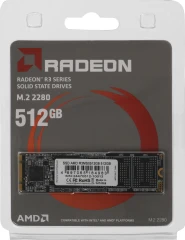 Накопитель SSD AMD SATA 512GB R3MS0512G8 Radeon mSATA