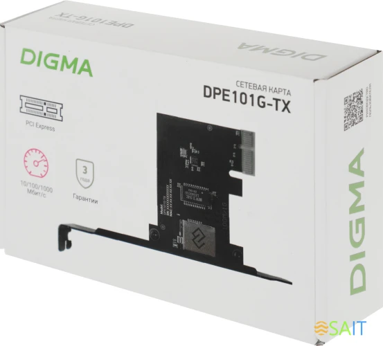 Сетевая карта Gigabit Ethernet Digma DPE101G-TX PCI Express