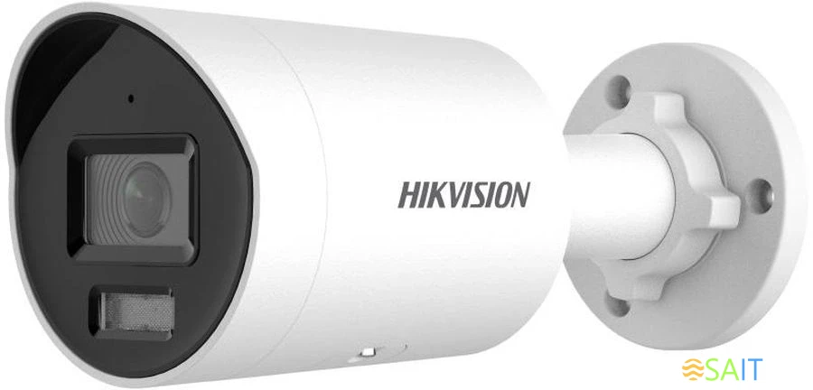 Камера видеонаблюдения IP Hikvision DS-2CD2023G2-IU(4MM)(D) 4-4мм цв. корп.:белый
