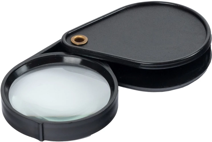 Лупа Silwerhof Daily складная d=50мм x6 черный коробка