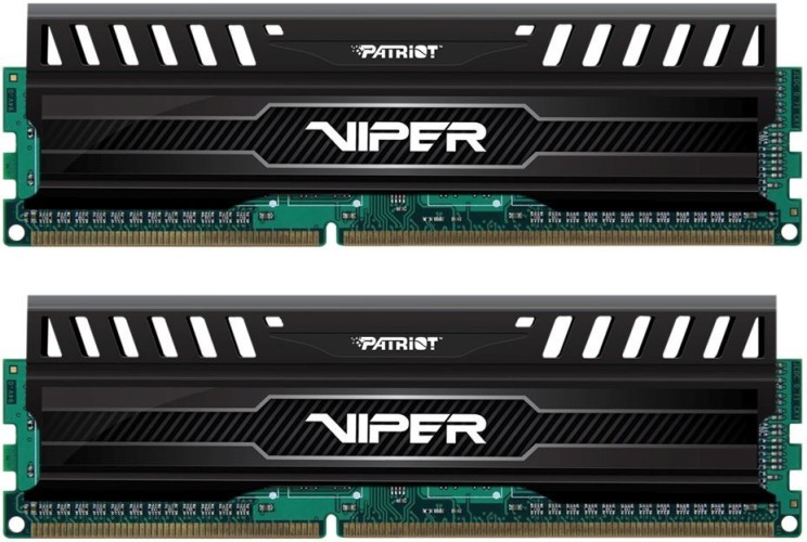 Память DDR3 2x8GB 1866MHz Patriot PV316G186C0K Viper 3 RTL PC3-14900 CL10 DIMM 240-pin 1.5В dual rank с радиатором Ret