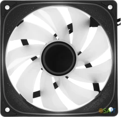 Вентилятор для корпуса Accord ACC-YH12 ARGB 120х120x25 черный 4-pin 27дБ (ACC-YH12 ARGB BLACK) brown box