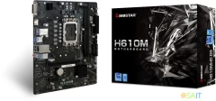 Материнская плата Biostar H610MHD D5 Soc-1700 Intel H610 mATX AC`97 8ch(7.1) GbLAN RAID+DVI+HDMI