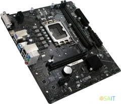 Материнская плата Biostar H610MHD D5 Soc-1700 Intel H610 mATX AC`97 8ch(7.1) GbLAN RAID+DVI+HDMI