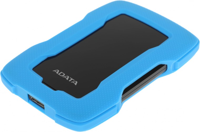 Жесткий диск A-Data USB3.0 1TB AHD330-1TU31-CBL HD330 DashDrive Durable 2.5" синий