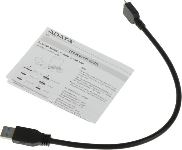 Жесткий диск A-Data USB3.0 1TB AHD330-1TU31-CBL HD330 DashDrive Durable 2.5" синий