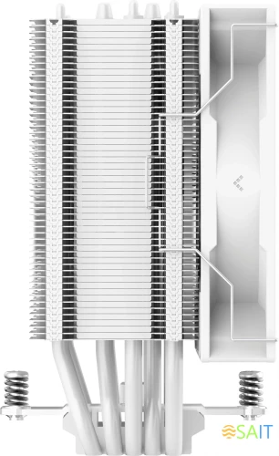 Устройство охлаждения(кулер) Deepcool AG500 Wh ARGB Soc-AM5/AM4/1200/1700/1851 белый 4-pin 29.4dB Al+Cu 240W 861gr Ret (R-AG500-WHANMN-G)