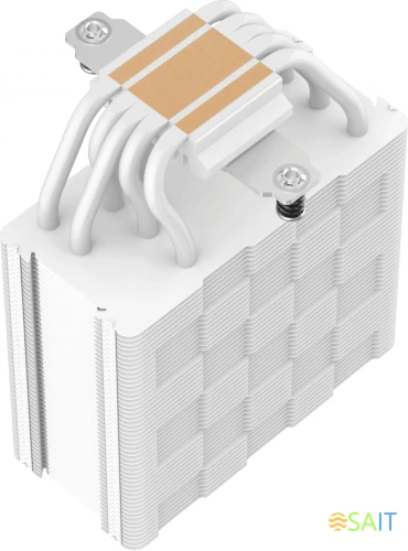 Устройство охлаждения(кулер) Deepcool AG500 Wh ARGB Soc-AM5/AM4/1200/1700/1851 белый 4-pin 29.4dB Al+Cu 240W 861gr Ret (R-AG500-WHANMN-G)