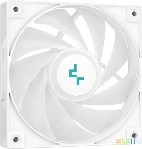 Устройство охлаждения(кулер) Deepcool AG500 Wh ARGB Soc-AM5/AM4/1200/1700/1851 белый 4-pin 29.4dB Al+Cu 240W 861gr Ret (R-AG500-WHANMN-G)