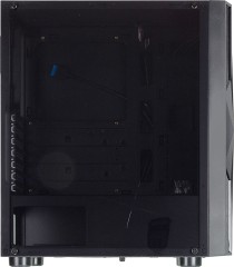 Корпус Formula F-3401 (V1) черный без БП ATX 3x120mm 2xUSB2.0 1xUSB3.0 audio bott PSU