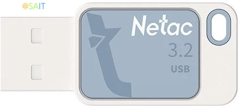 Флеш Диск Netac 64Gb UA31 NT03UA31N-064G-20BL USB2.0 синий