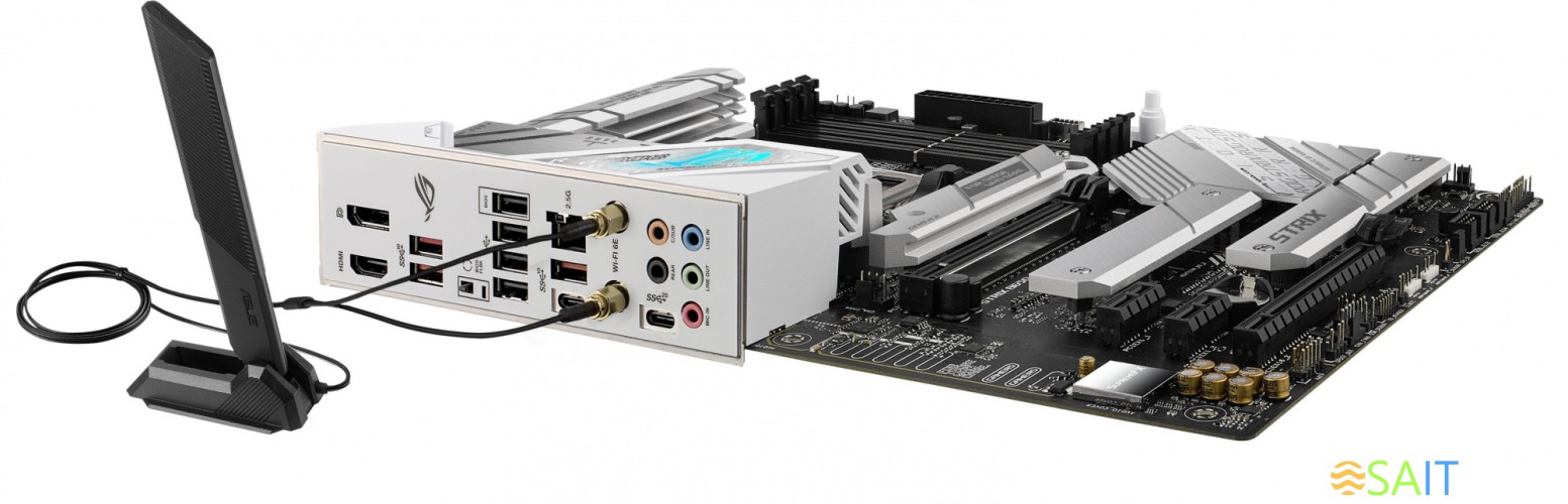 Материнская плата Asus ROG STRIX B650-A GAMING WIFI SocketAM5 AMD B650 4xDDR5 ATX AC`97 8ch(7.1) 2.5Gg RAID+HDMI+DP