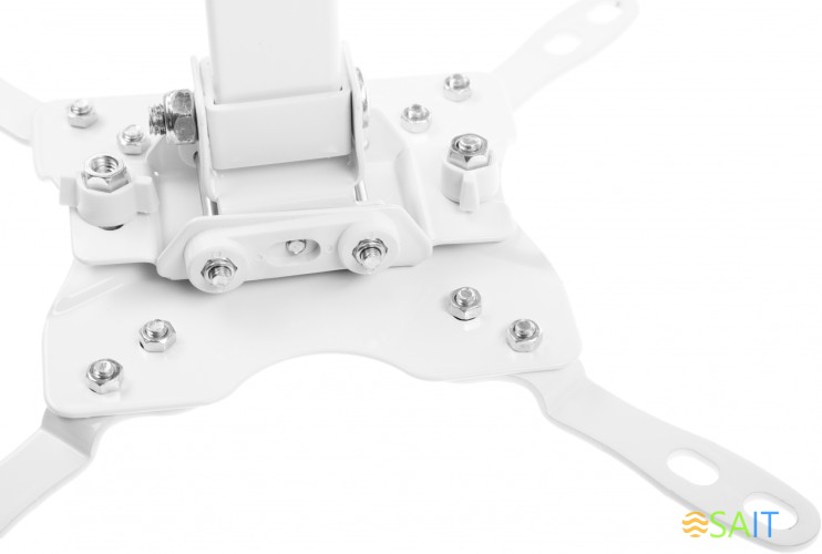 Кронштейн для телевизора Ultramounts UM864W белый 13"-42" макс.20кг настенный поворотно-выдвижной и наклонный