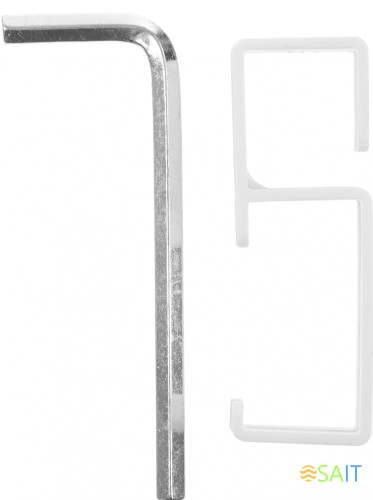 Кронштейн для телевизора Ultramounts UM864W белый 13"-42" макс.20кг настенный поворотно-выдвижной и наклонный