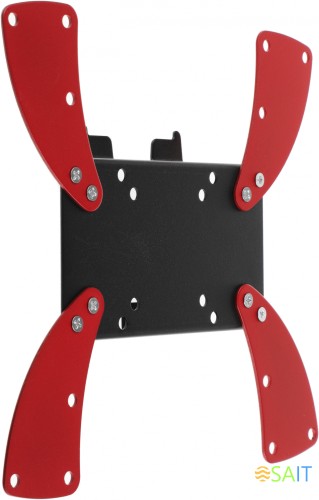 Кронштейн для телевизора Holder LCDS-5058 черный глянец 19"-47" макс.30кг настенный наклон