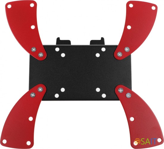 Кронштейн для телевизора Holder LCDS-5058 черный глянец 19"-47" макс.30кг настенный наклон