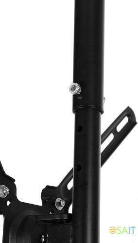 Кронштейн для телевизора Cactus CS-CP07 черный 23"-55" макс.45кг потолочный поворот и наклон