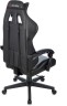 Кресло игровое Zombie GAME TETRA черный/карбон эко.кожа крестов. пластик