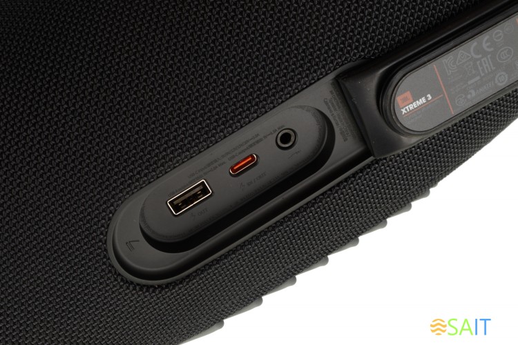 Колонка порт. JBL Xtreme 3 черный 100W 4.0 BT/3.5Jack 15м 5000mAh (JBLXTREME3BLKUK)