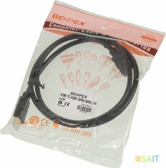 Кабель аудио-видео High Speed HDMI (m)/HDMI (m) 1м. позолоч.конт. черный