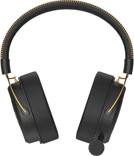 Наушники с микрофоном A4Tech Bloody MR595 Renegade черный/рисунок мониторные BT/Radio оголовье (MR595)