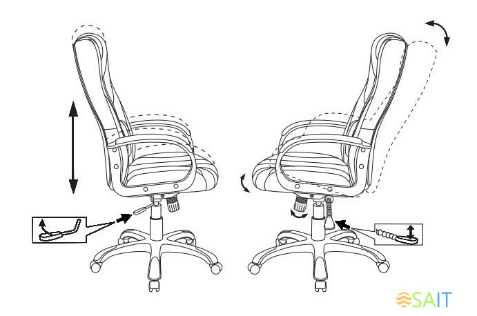 Кресло игровое Zombie 9 черный/красный ткань/эко.кожа крестов. пластик