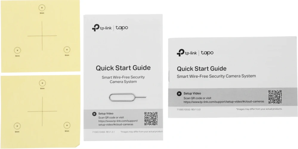 Камера видеонаблюдения IP TP-Link Tapo C420S2 Wi-Fi 3.18-3.18мм корп.:белый/черный