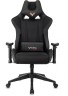 Кресло игровое Zombie VIKING 4 AERO Edition черный ткань/эко.кожа с подголов. крестов. пластик