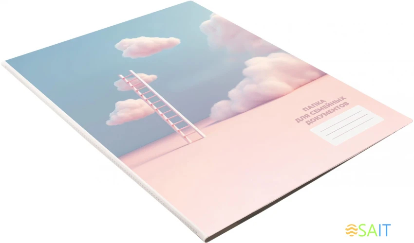 Папка Silwerhof Cloud для семейных документов (на 4компл.) 230x310мм